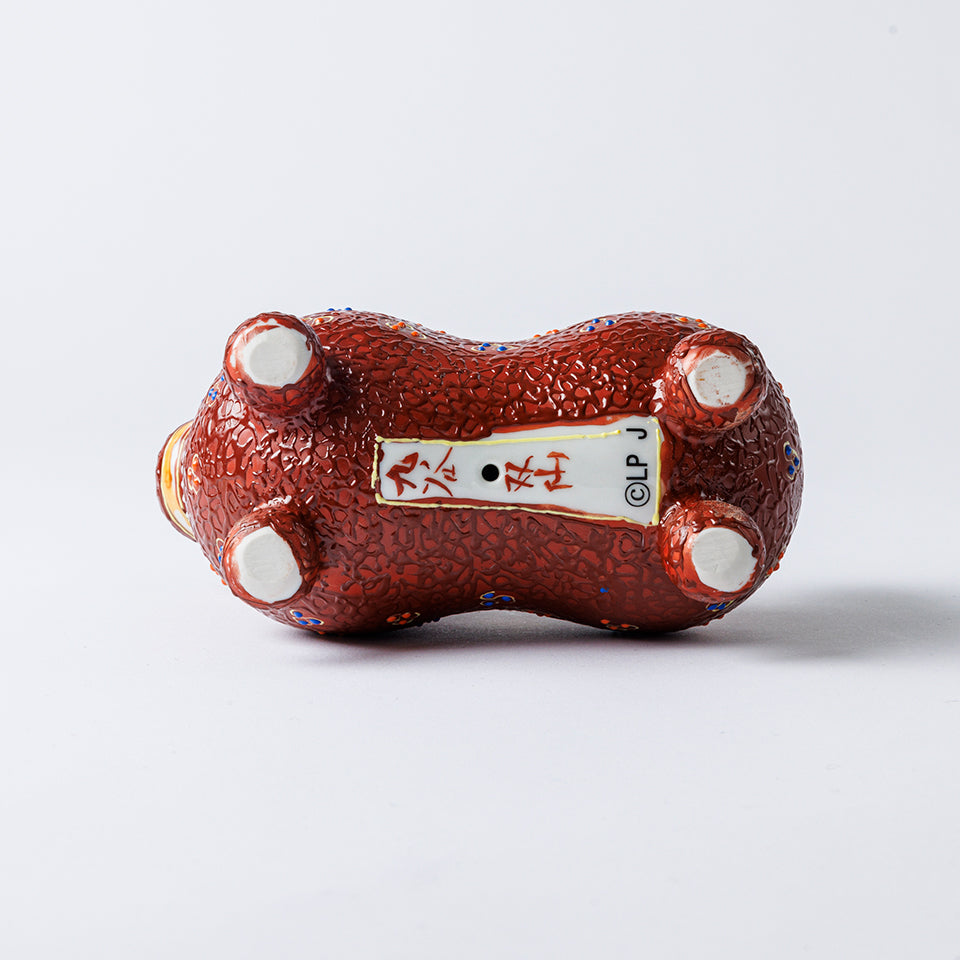 九谷陶泉 双仙作 デコ盛赤花文｜Discover Japan 公式オンラインショップ