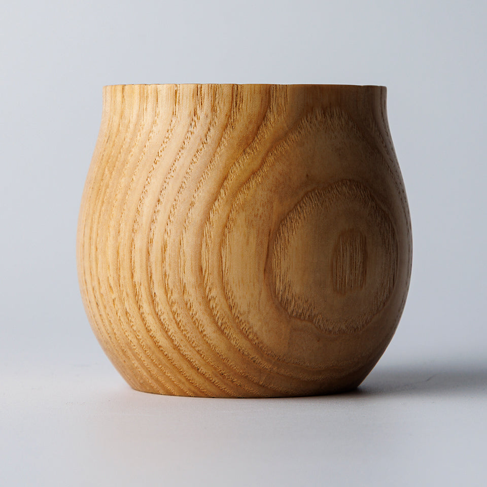 【佐藤創太】ウッドカップ（タモ） [D5]