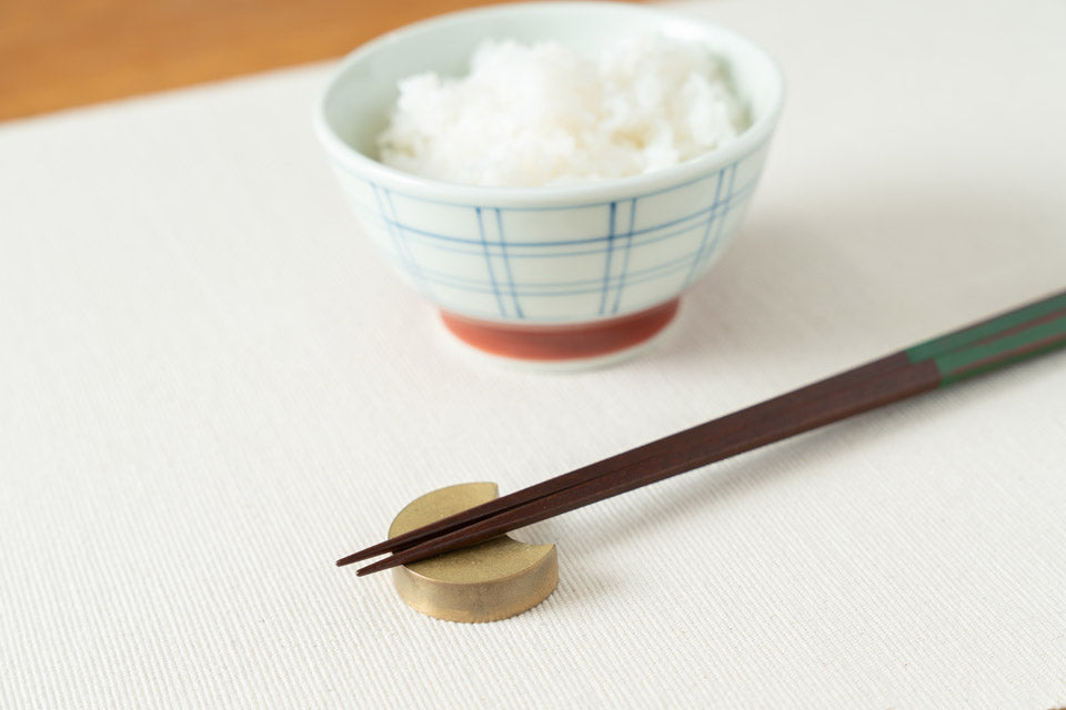 【大黒屋】五角削り箸 研ぎ出し 鉄木 (大)緑