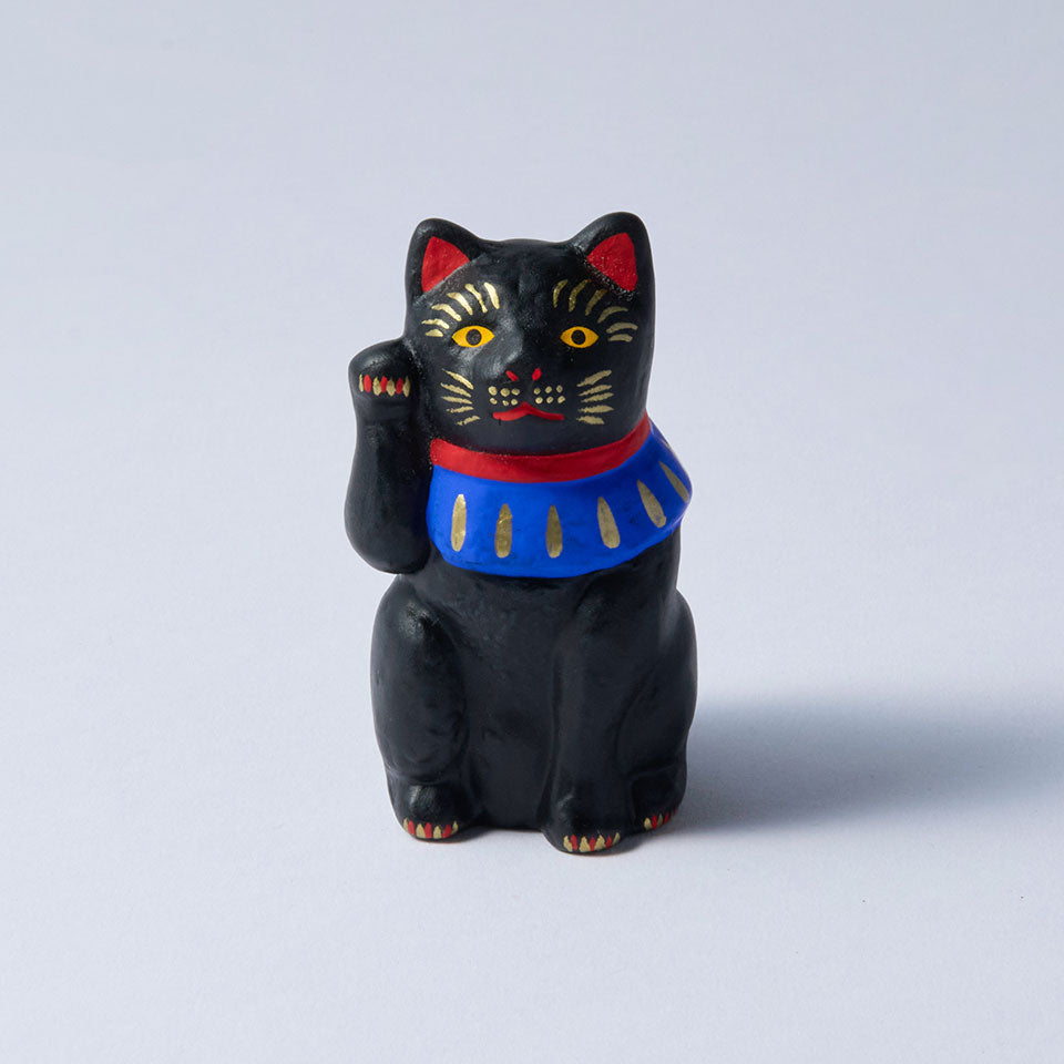 【玩具工房（瀬戸陶芸社）】招き猫（小） [5]