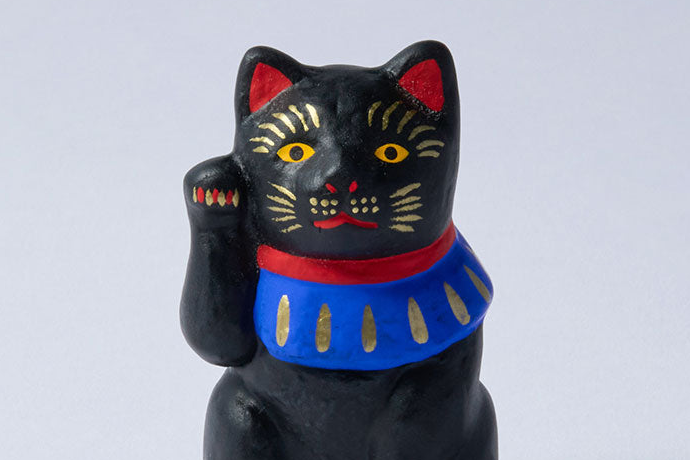 【玩具工房（瀬戸陶芸社）】招き猫（小） [5]