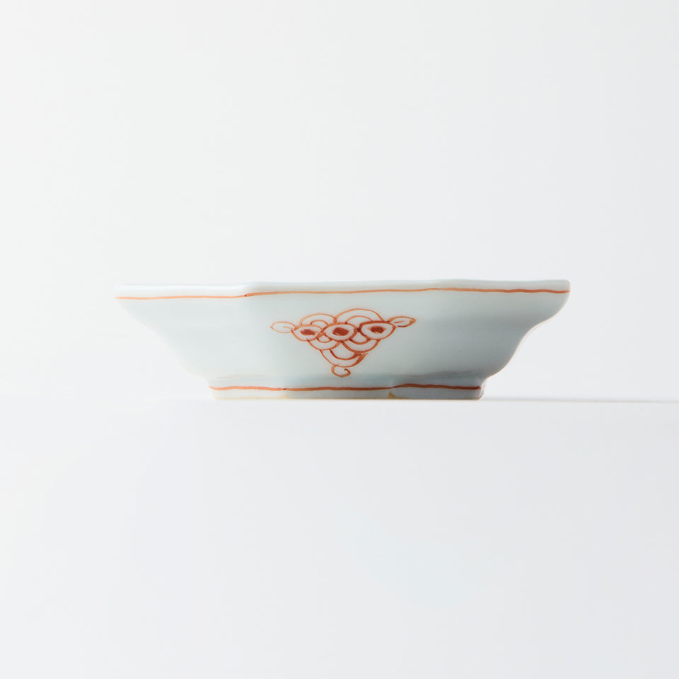 【新道工房】赤絵飛龍文八角小鉢 [38]