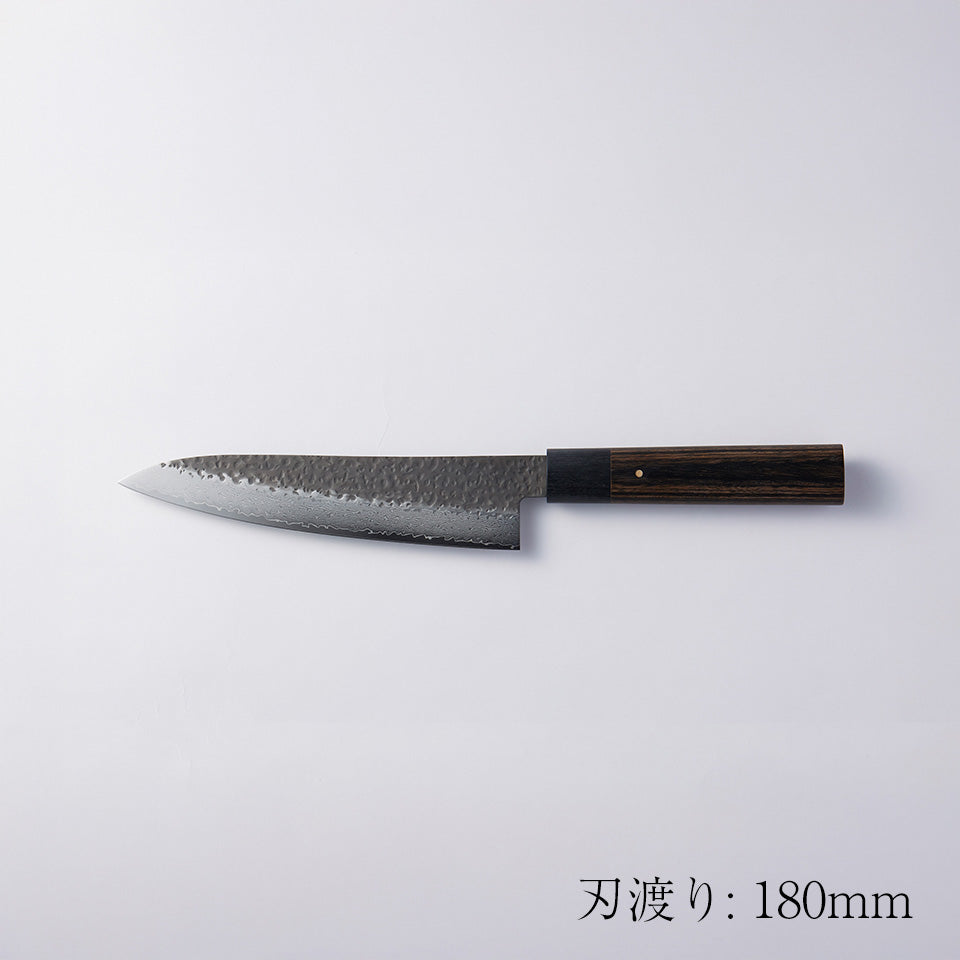 【志津刃物製作所】玄 牛刀 (180mm / 210mm)