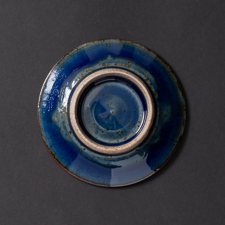 出西窯 縁鉄砂呉須釉皿 3.5寸 [1]｜Discover Japan 公式オンラインショップ