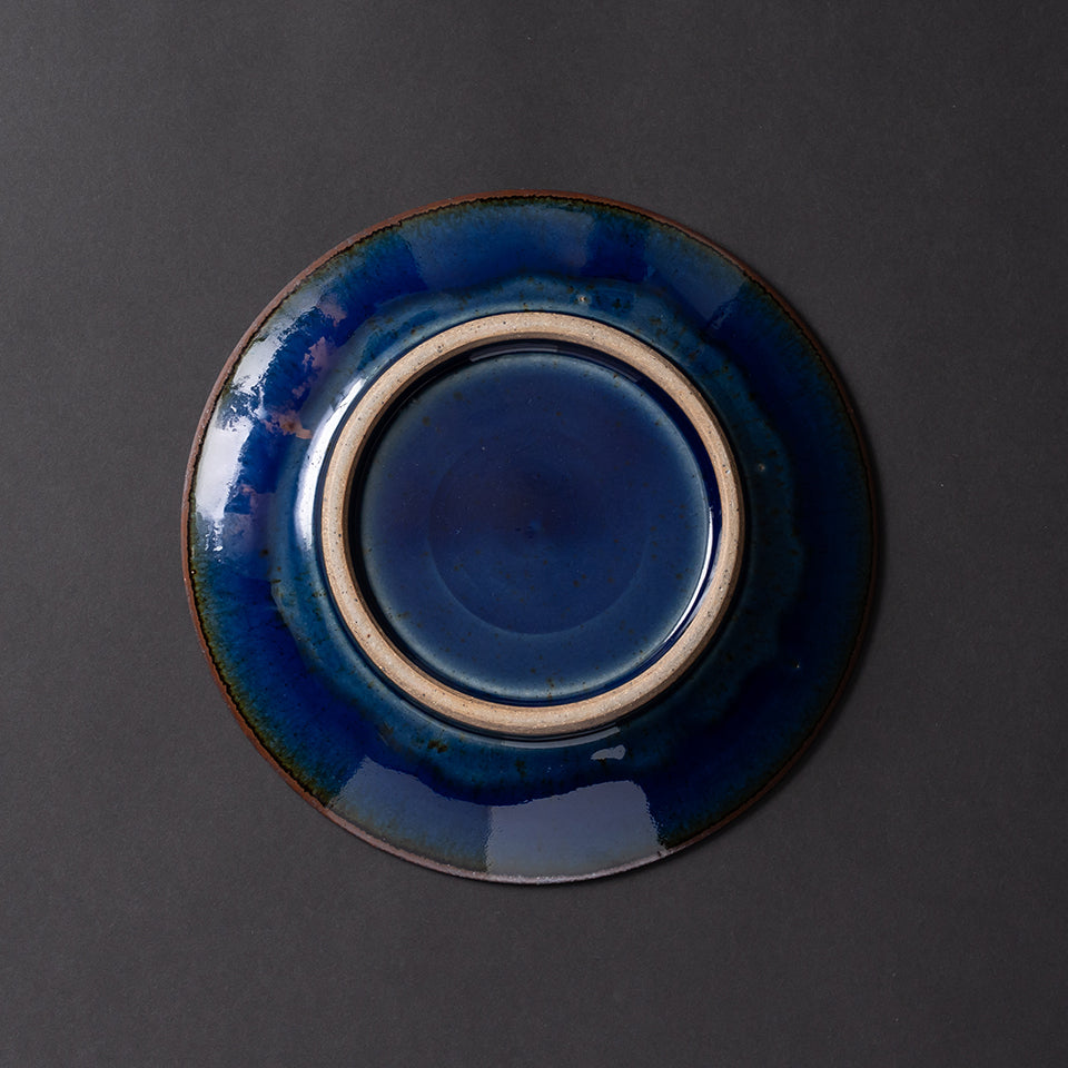 出西窯 縁鉄砂呉須釉皿 7寸 [4]｜Discover Japan 公式オンラインショップ