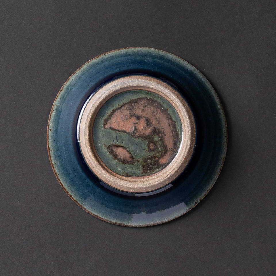 出西窯 縁付平皿 3.5寸 呉須 [21]｜Discover Japan 公式オンラインショップ