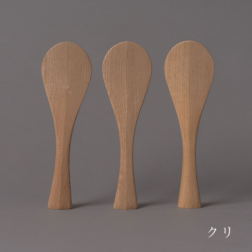 杉田創作 無垢の杓文字（クリ／サクラ） [2]｜Discover Japan 公式