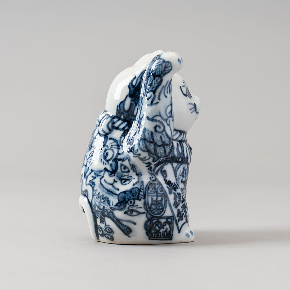 【SUIYO】三寸招き猫 百鬼夜行 穴山文香作 [S-77]