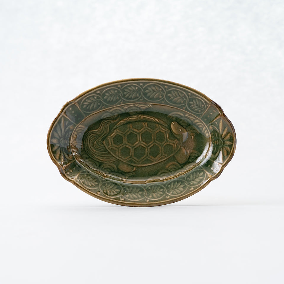 蔵出しの皿 小鉢 鼠志野 桜絵 取皿 (5客組) 玉山窯/玉置保夫(監修) G-186