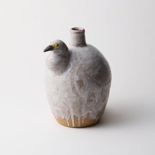 【武 二香】サギの花器 [D5]