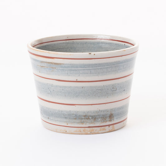 【冨本大輔】灰釉絵付そば猪口 [5-B]