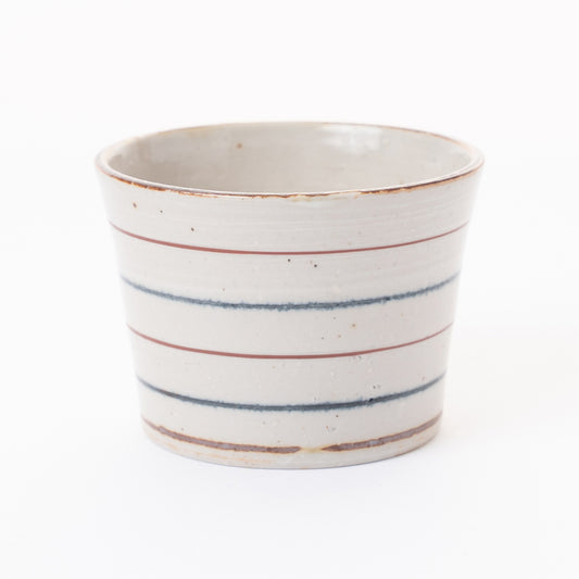 【冨本大輔】灰釉絵付そば猪口 [5-D]