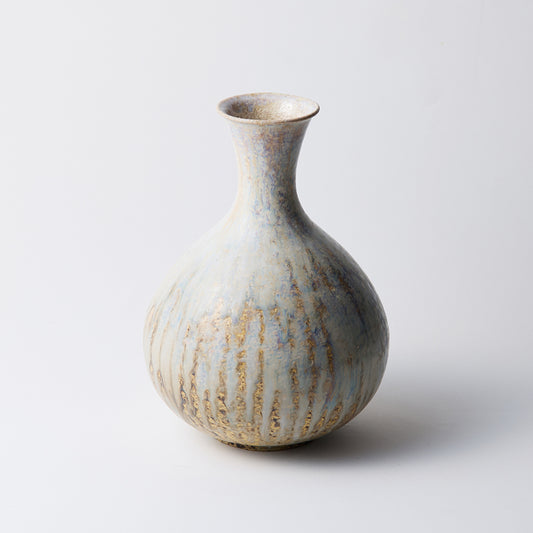 【内村宇博】艷消白釉花器 [4]