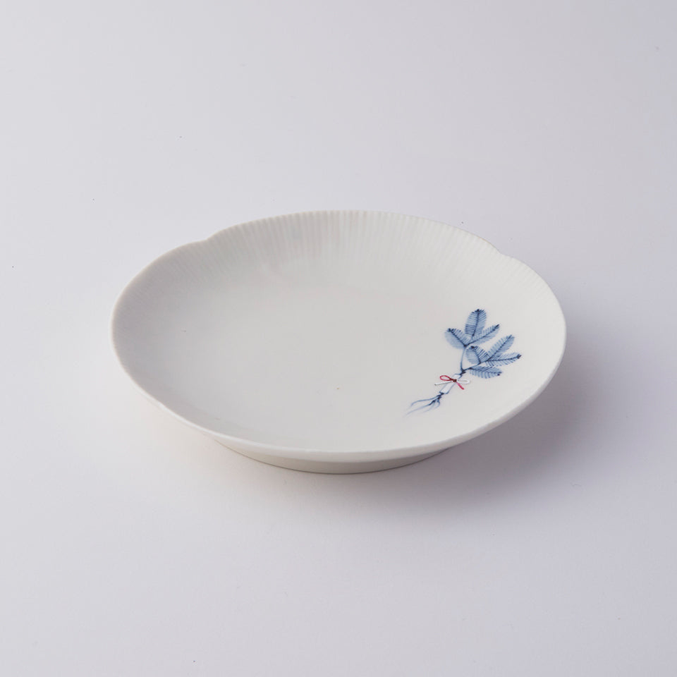 【矢田久美子】根付き松の銘々皿 [11]