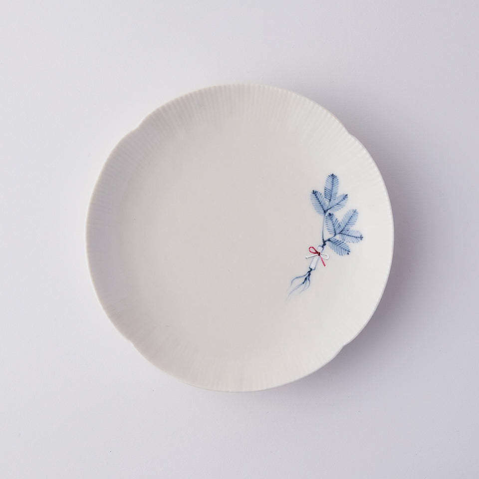 【矢田久美子】根付き松の銘々皿 [11]