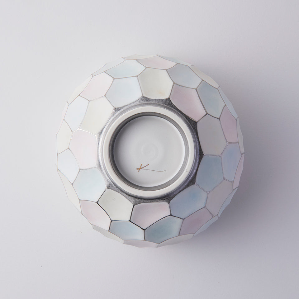 【矢田久美子】パステル彩の抹茶碗 [6]