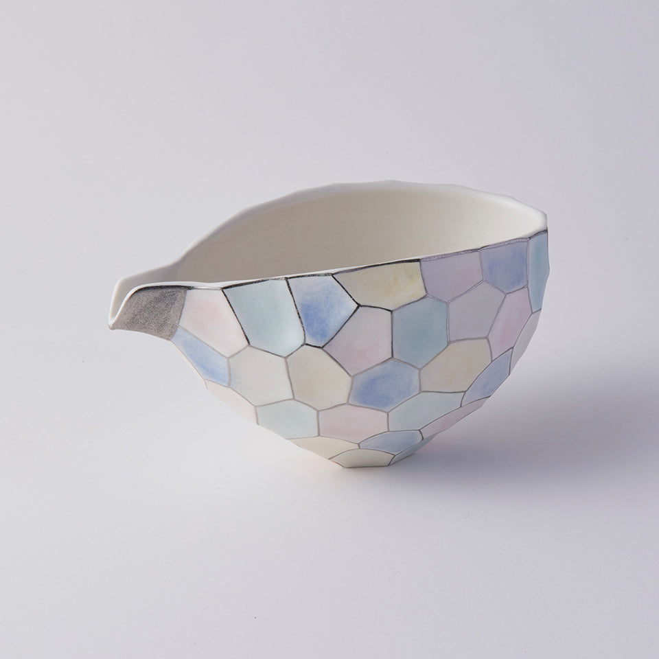 【矢田久美子】パステル彩の片口 [7]