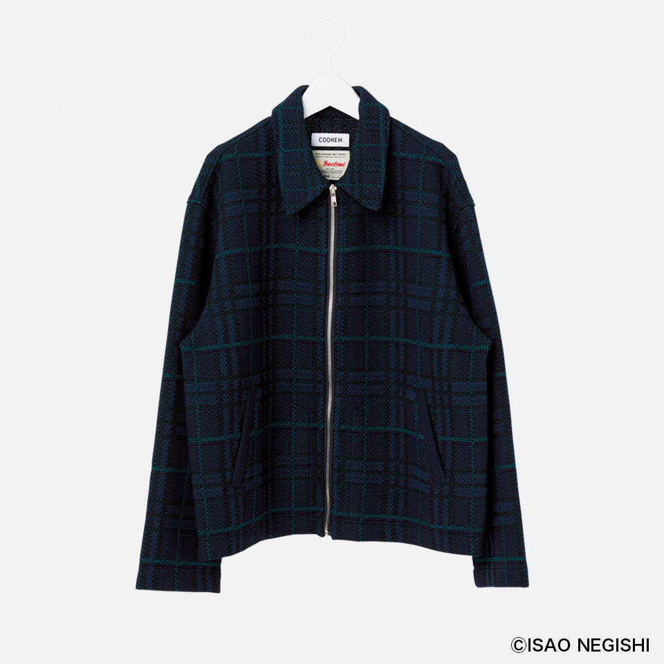 【COOHEM】COUNTRY TARTAN TWEED J/K