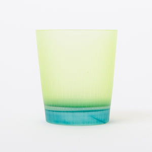 【光井威善】glass silence  yellowgreen × blue [3]