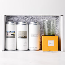 画像をギャラリービューアに読み込む, 【Gift Box】VERTERE ビール3本 &amp; sghr グラス1個セット
