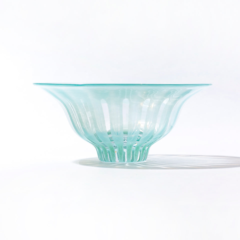 花岡央　ガラス　ren 花岡央 ren 鉢 ライトブルー [21]｜Discover Japan 公式オンラインショップ