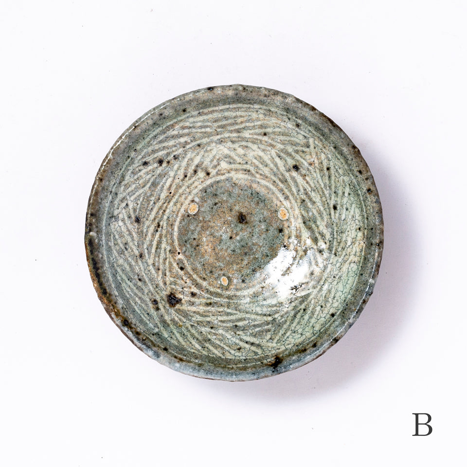 八田亨 三島手 3寸皿 [70]｜Discover Japan 公式オンラインショップ