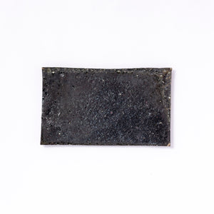 【八田亨】自然釉 tile plate 長小 [77]
