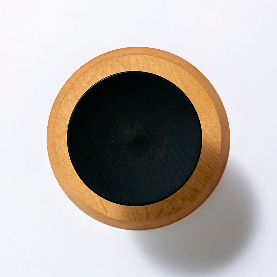 【osio craft】黒脚のコンポート（皿15cm/高さ10cm） [8-カエデ]