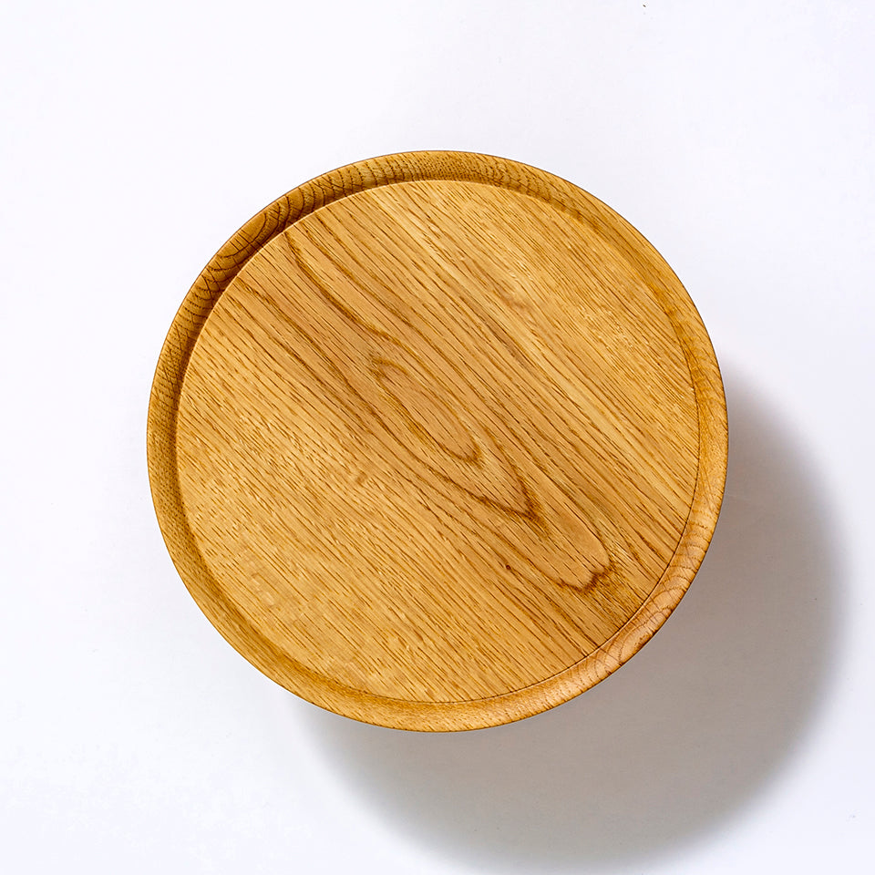 【osio craft】黒脚のコンポート（皿21cm/高さ10cm） [6-ナラ]
