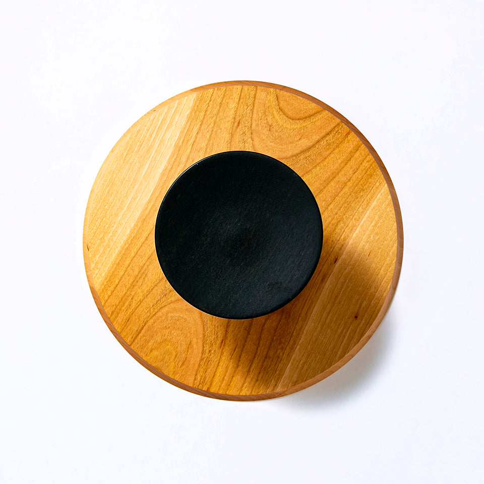【osio craft】黒脚のコンポート（皿21cm/高さ10cm） [6-サクラ]